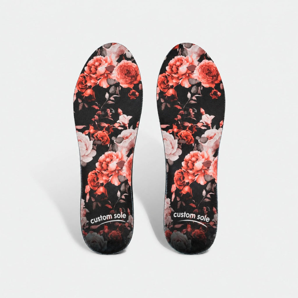 Custom Arch Support Insoles — Night Bloom
